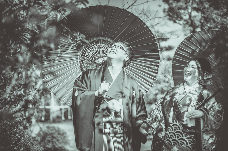 CUCURUフォトプランの和装花嫁さまのコーディネートのご紹介です(色打掛)