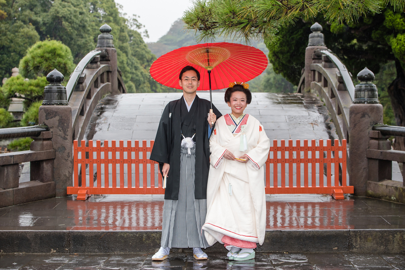 白無垢×鶴岡八幡宮