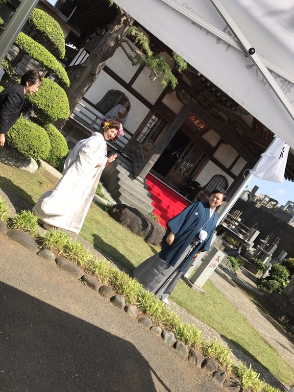 長遠寺にて挙式をされた和装花嫁さまをご紹介いたします(白無垢)