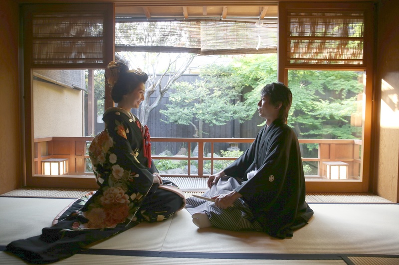 玉屋でお式を挙げられた和装花嫁さまをご紹介させていただきます(白無垢&角隠し→色打掛)
