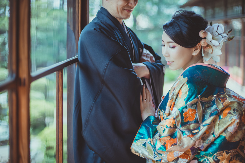 色打掛でロケーション撮影をされたCUCURUの和装花嫁さまをご紹介いたします。