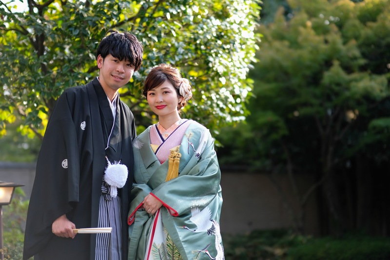 有栖川清水で白無垢、色打掛をお召しになった先輩花嫁さまをご紹介