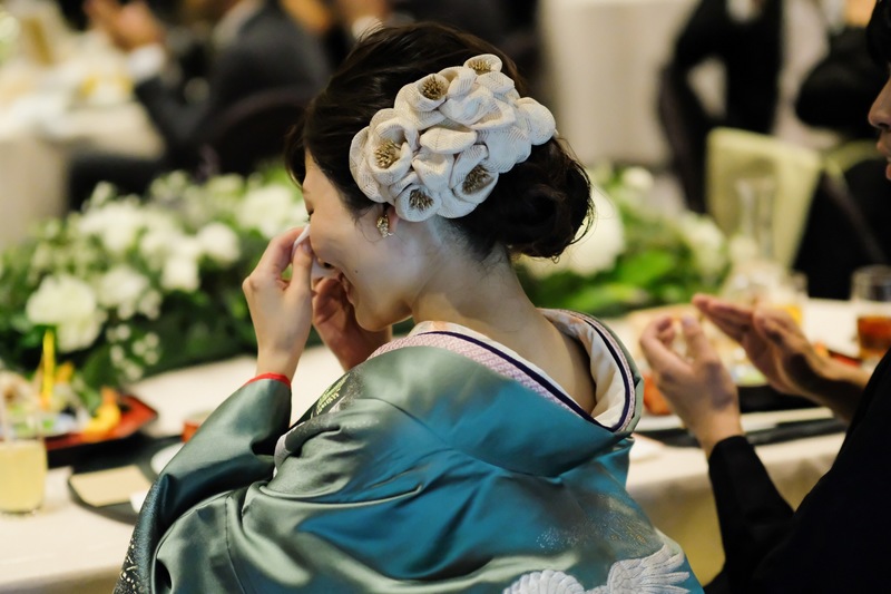 有栖川清水で白無垢、色打掛をお召しになった先輩花嫁さまをご紹介