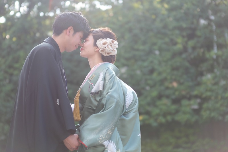 有栖川清水で白無垢、色打掛をお召しになった先輩花嫁さまをご紹介