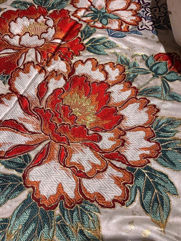 花丸紋。花嫁着物の伝統紋様