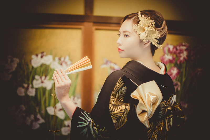 台湾からお越しのお二人がCUCURUフォトプランをご利用されました。黒引き姿は凛と美しく。