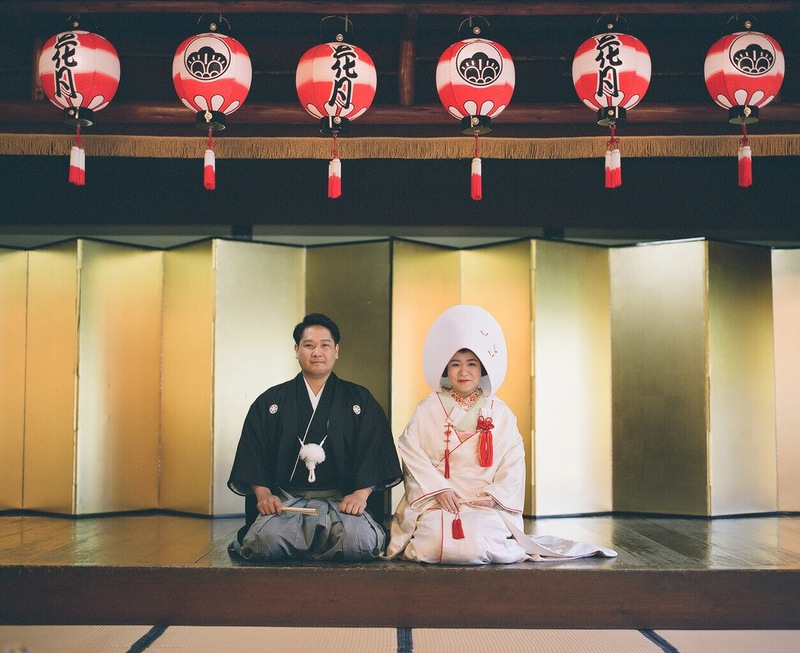 白無垢でお式をされた先輩花嫁さま
