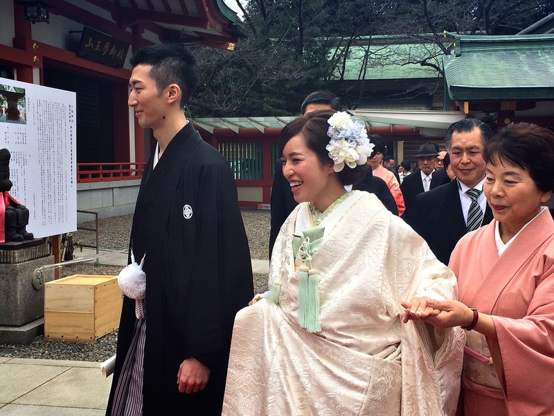 白無垢で神社挙式の先輩花嫁さま