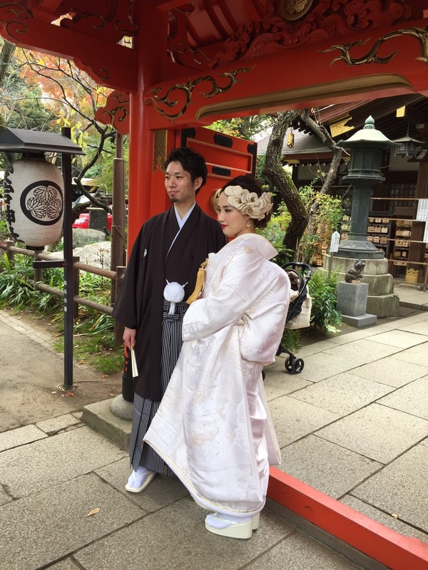 お式を挙げられた和装花嫁さまのコーディネートをご紹介いたします(白無垢)