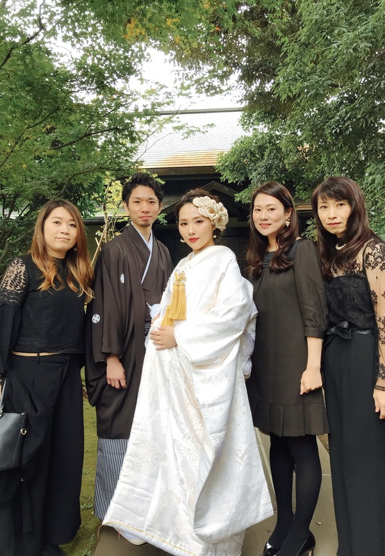 お式を挙げられた和装花嫁さまのコーディネートをご紹介いたします(白無垢):白無垢に大きいヘッドドレスのコーディネートが素敵です