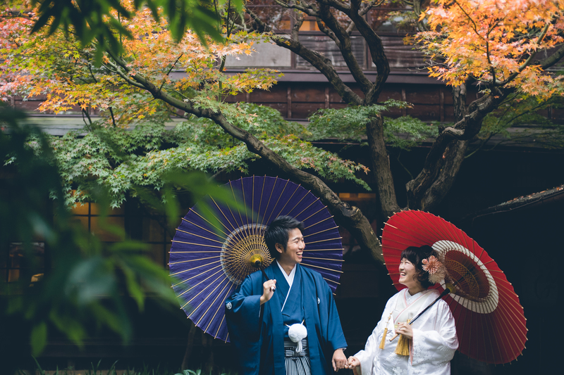 白無垢で前撮りをされた先輩花嫁さま